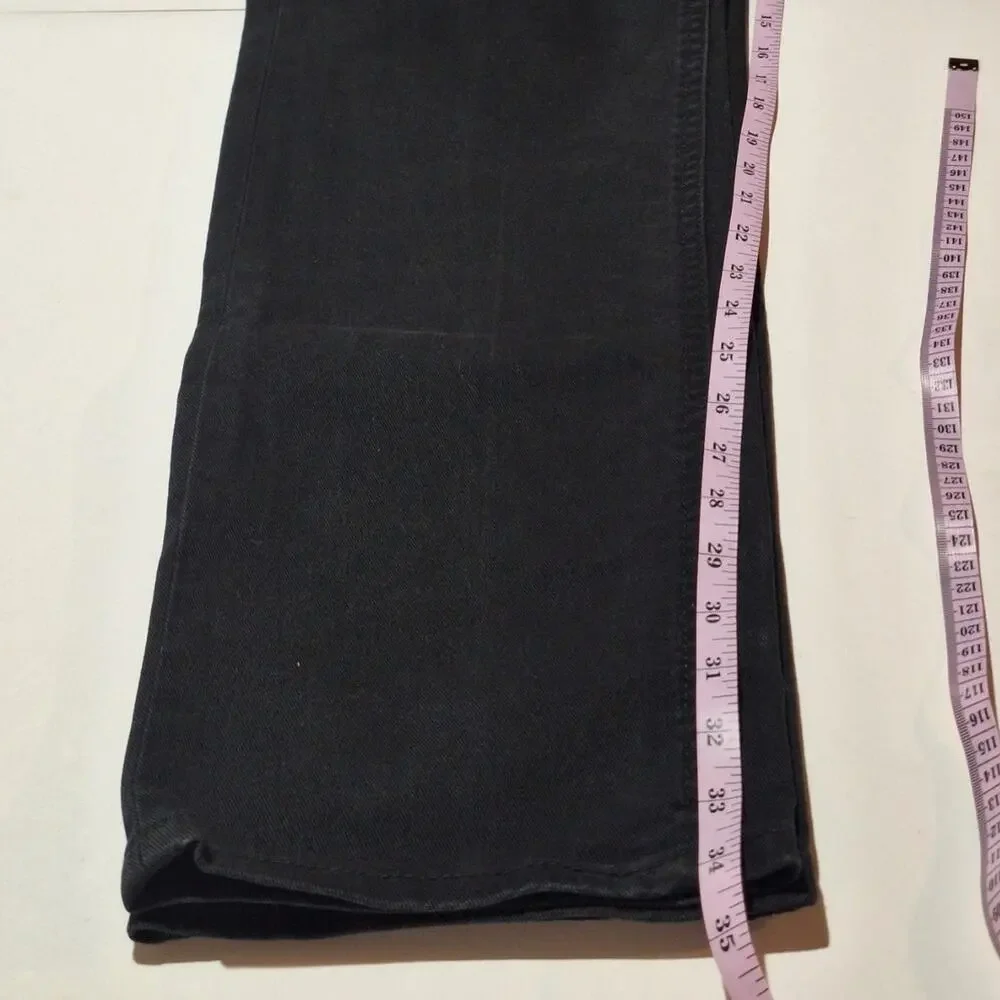 Levi's 541 Jeans Men's 34/36 Black Denim Mid-Rise Normcore Dadcore Basic Classic